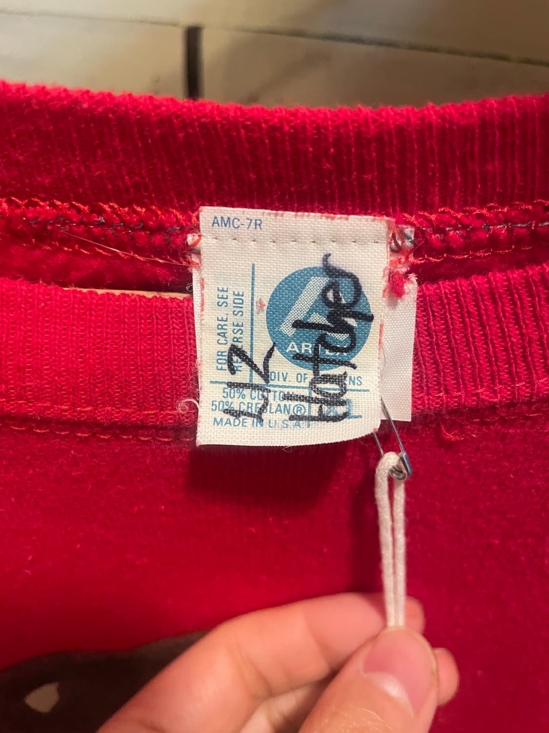 80s Vintage Bear Sweatshirt made in usa 상품이미지7