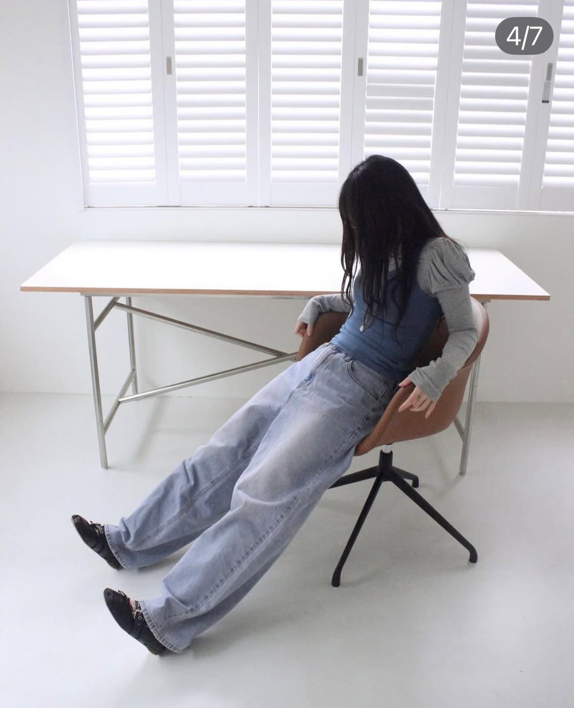 르몽드페페 퍼프 롱슬리브 티셔츠 나시 세트 상품이미지3