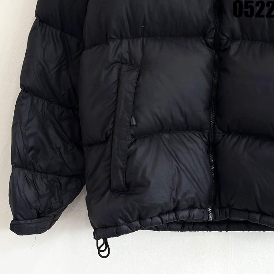 노스페이스 블랙 구스다운 눕시 다운 자켓 XL 0522 상품이미지3
