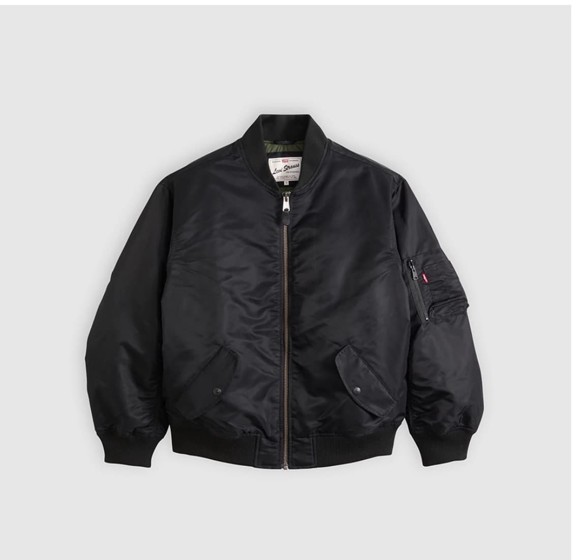리바이스 MA-1 봄버 자켓 블랙 상품이미지1