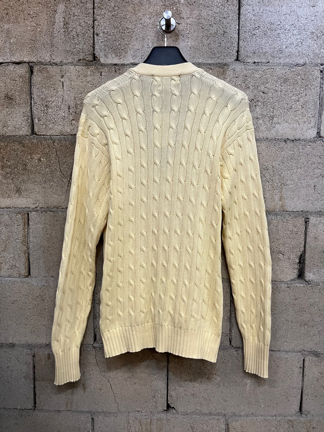 90s 폴로 랄프로렌 코튼 케이블 가디건 상품이미지6