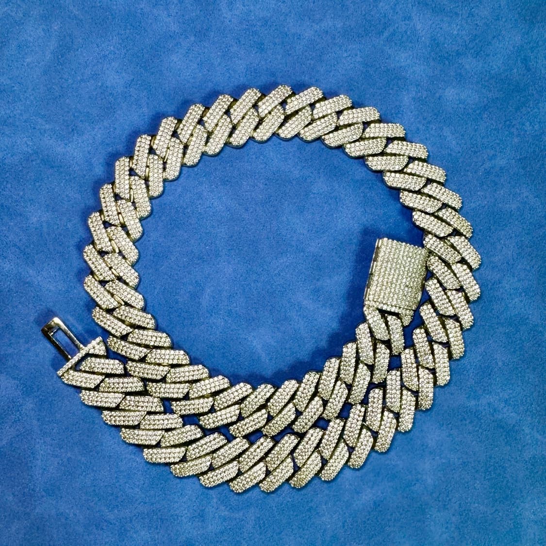 20mm 아이스 쿠반 체인 55cm 상품이미지1