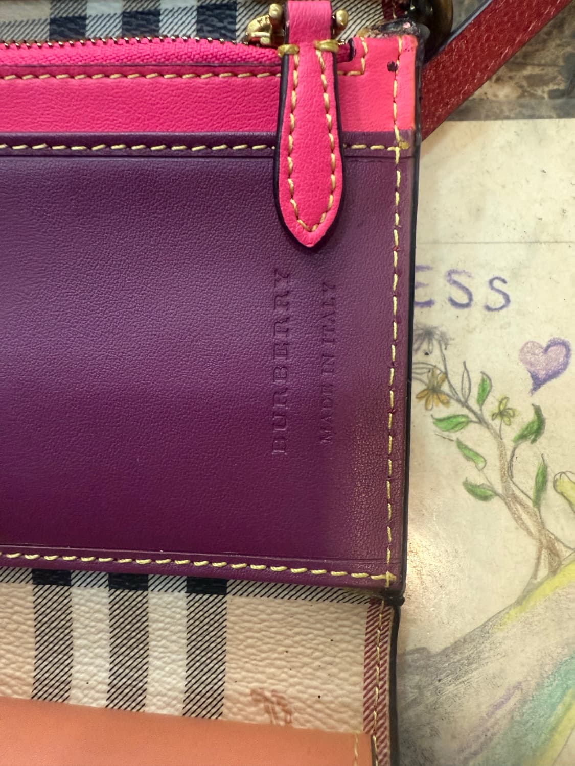 정품 버버리 파우치 체인 크로스백 팝니다 상품이미지9