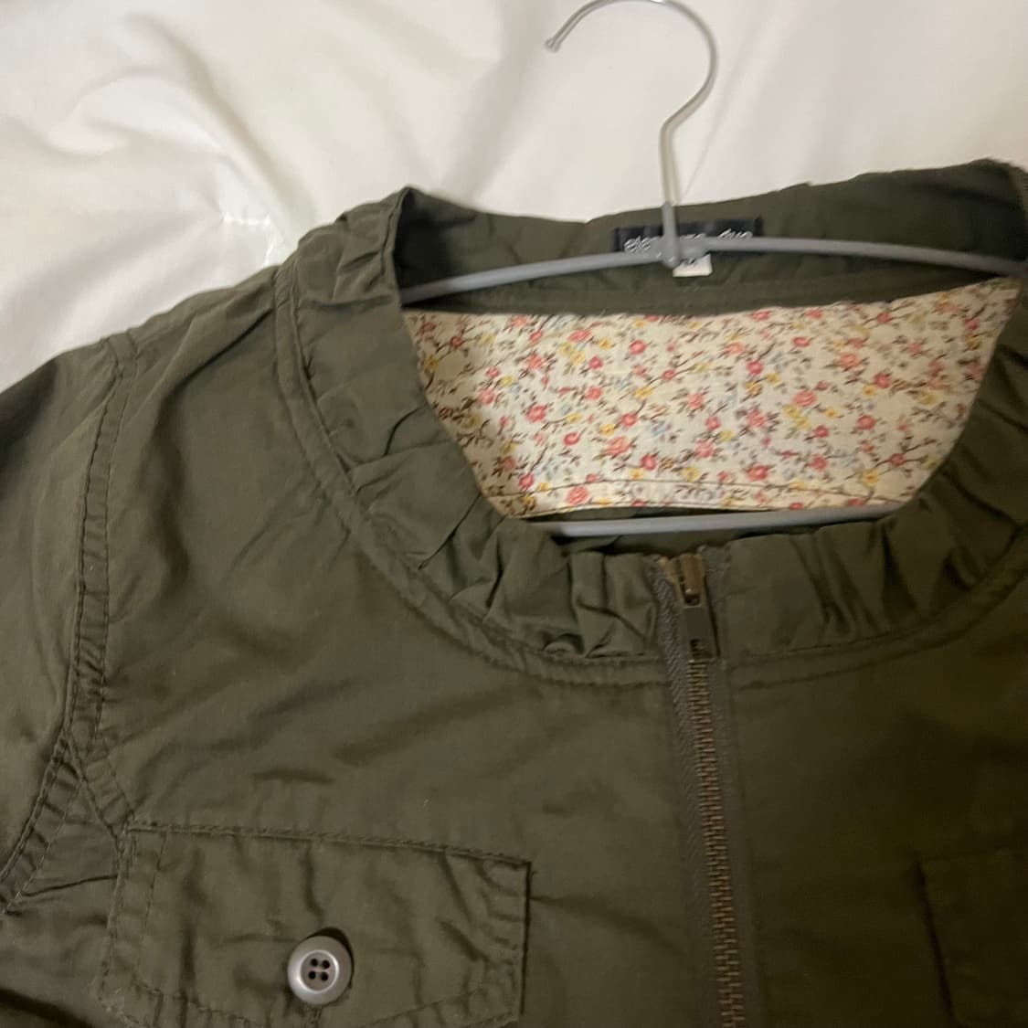 y2k 갸루깔 카키자켓 상품이미지10