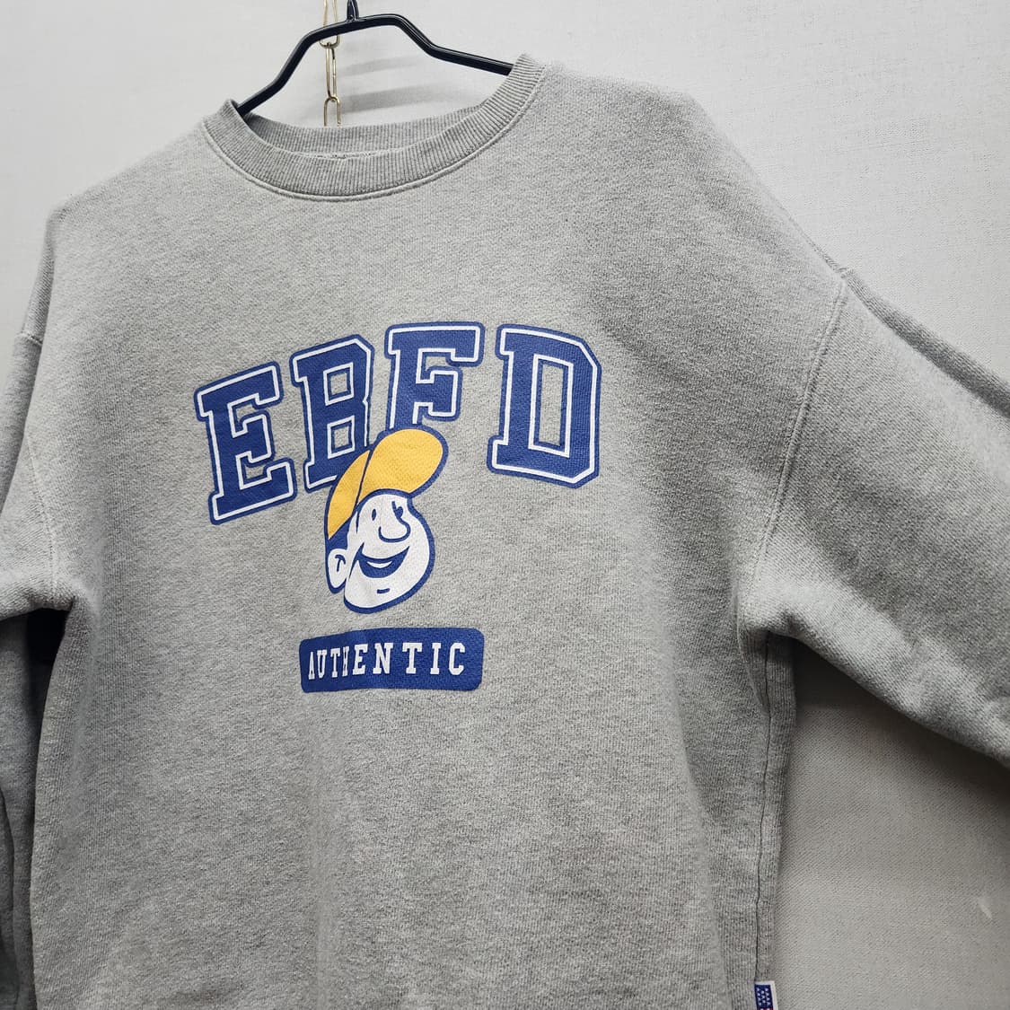 이벳필드 빅로고 프린팅 맨투맨 L 상품이미지2