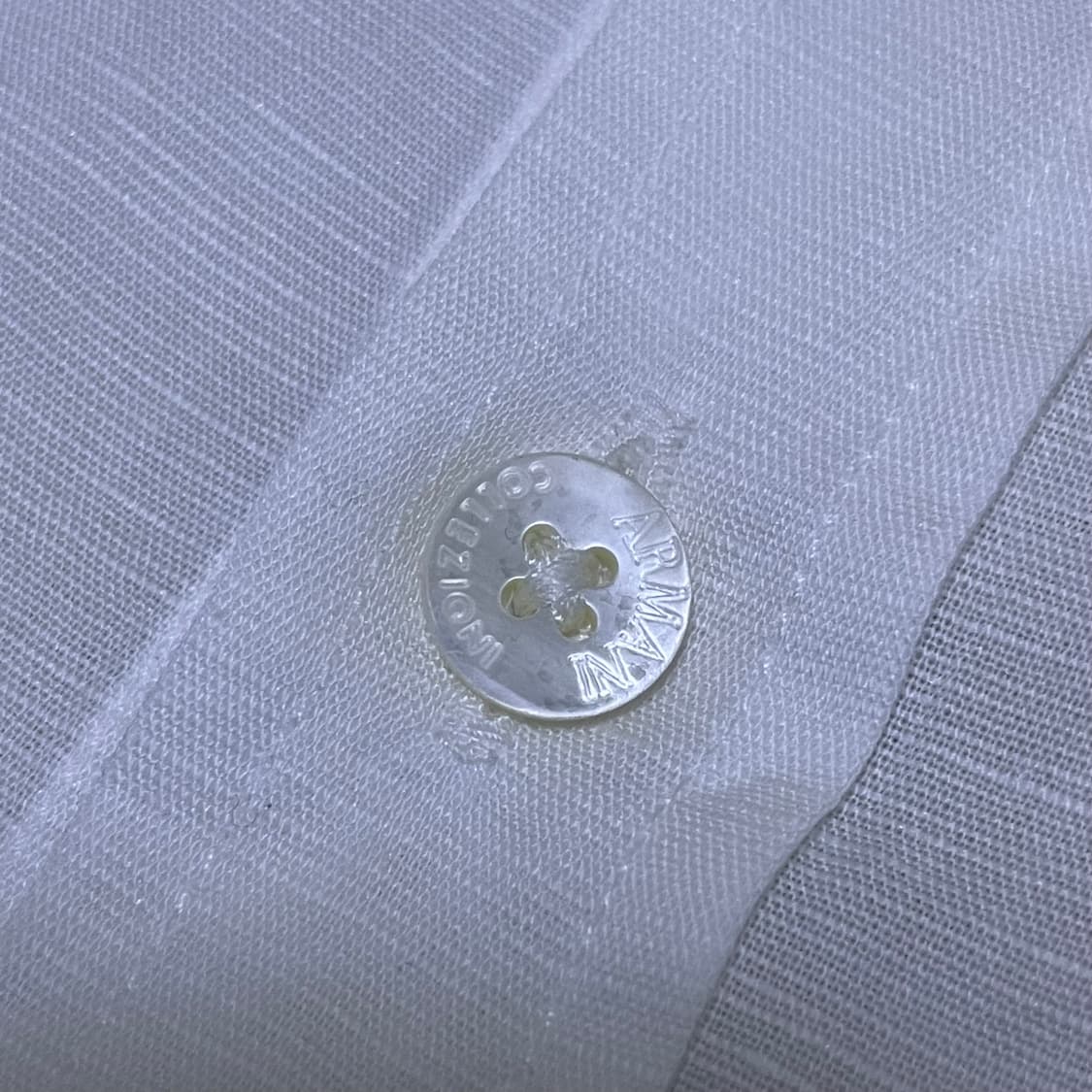 ARMANI 아르마니 꼴레지오니 하이브리드 리넨셔츠 상품이미지6