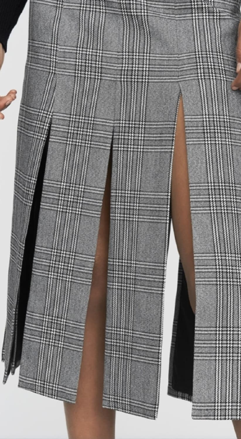 마쥬 플레이드 체크 스커트 38사이즈 상품이미지4