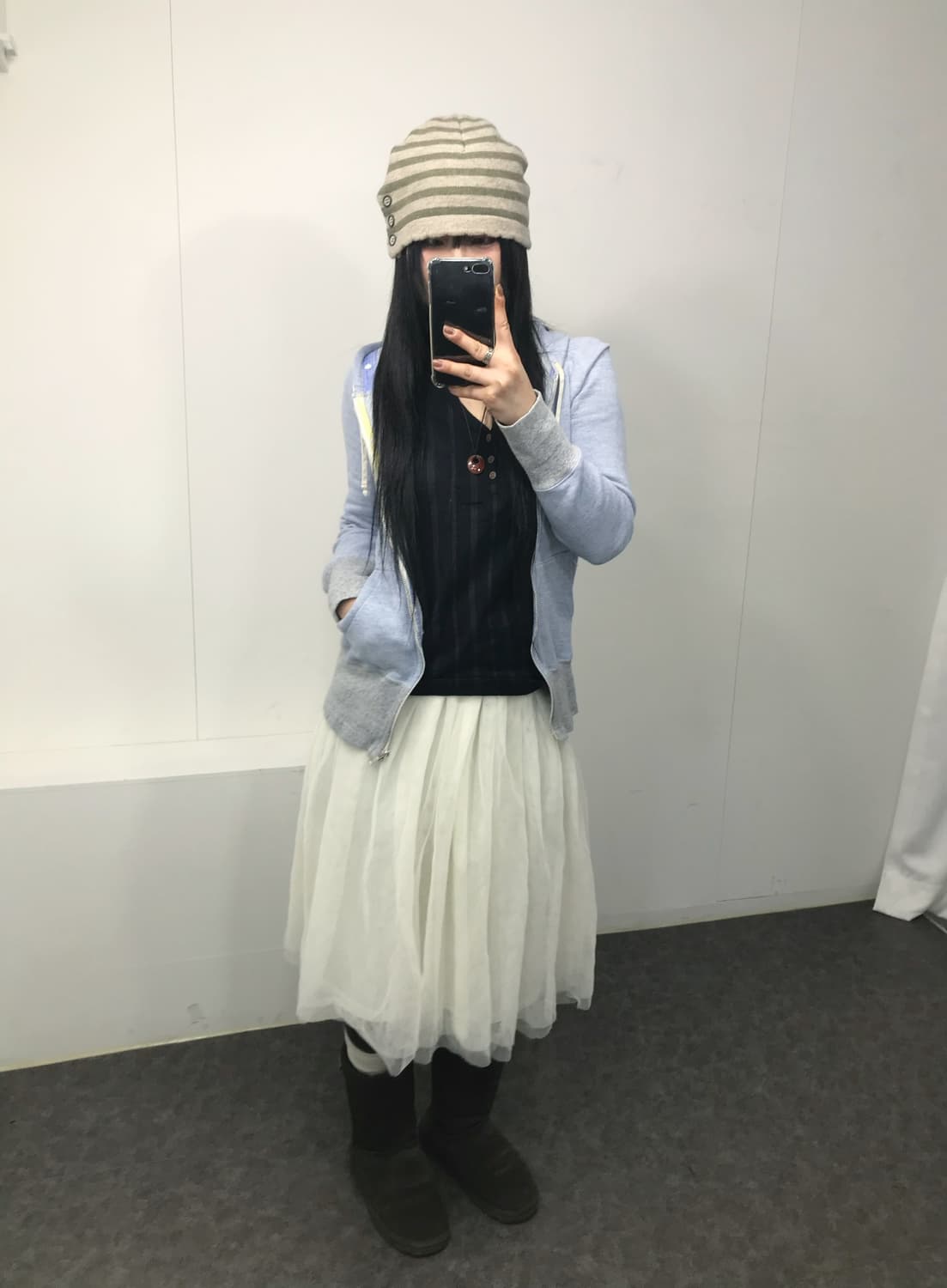 하늘 레이어드 모리 코디셋 상품이미지3