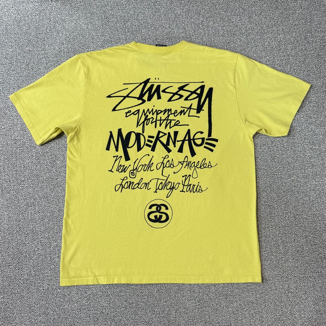 [정가 17만원] Stussy 스투시 모던에이지 반팔 L 상품이미지1