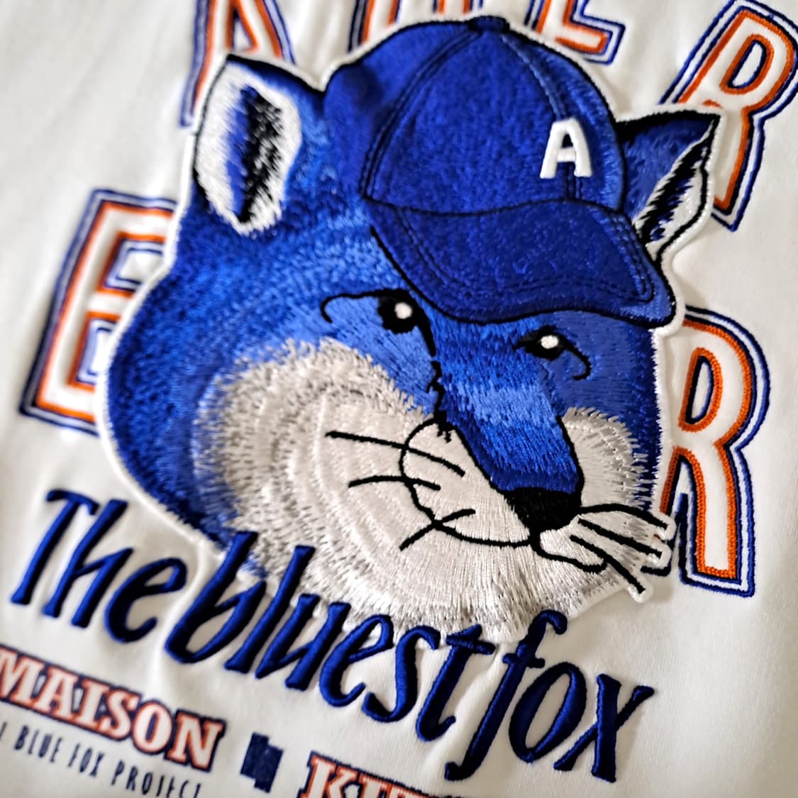 (택포) 아더에러 메종키츠네 폭스 티쳐스 반팔 화이트 A3 B547 상품이미지7