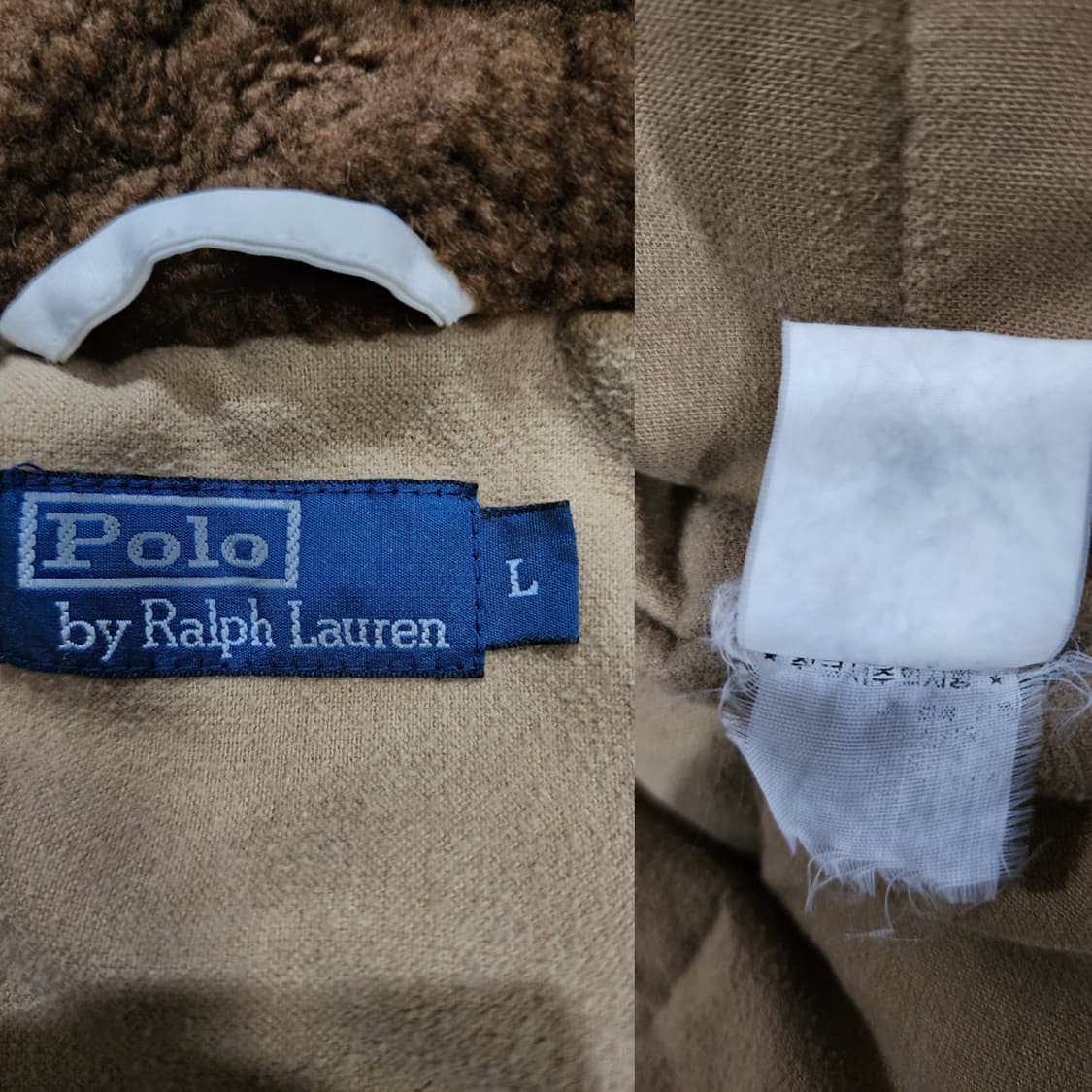 폴로 랄프로렌 빈티지 아틱 퍼 후드 파카 L 상품이미지10