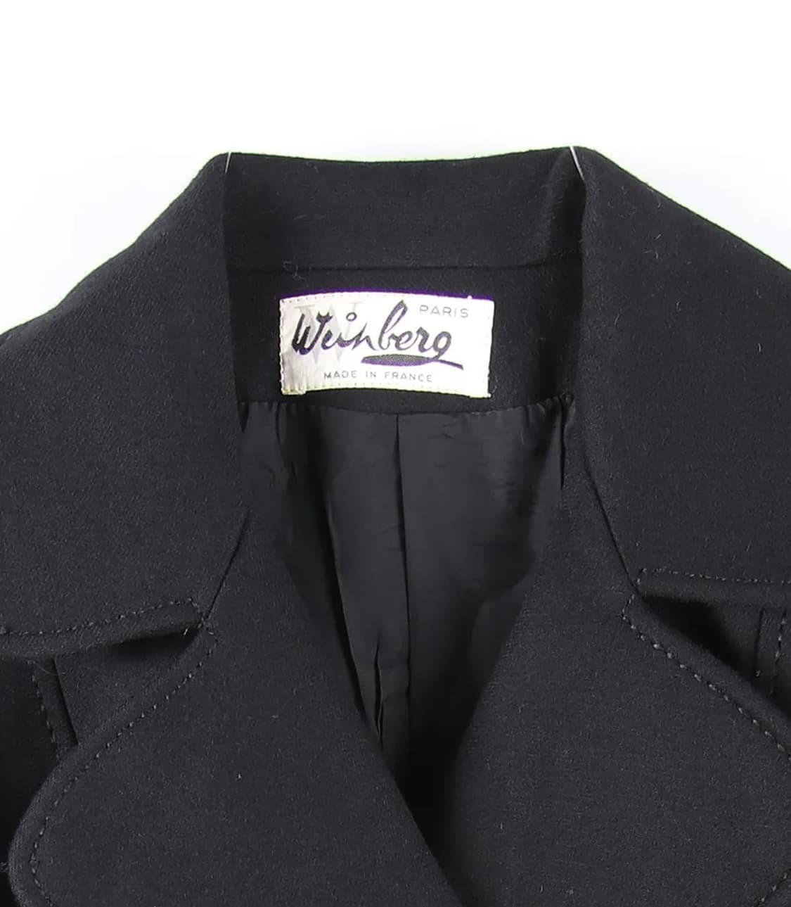1960s 프랑스 빈티지 울 코트 pure new wool coat  상품이미지6