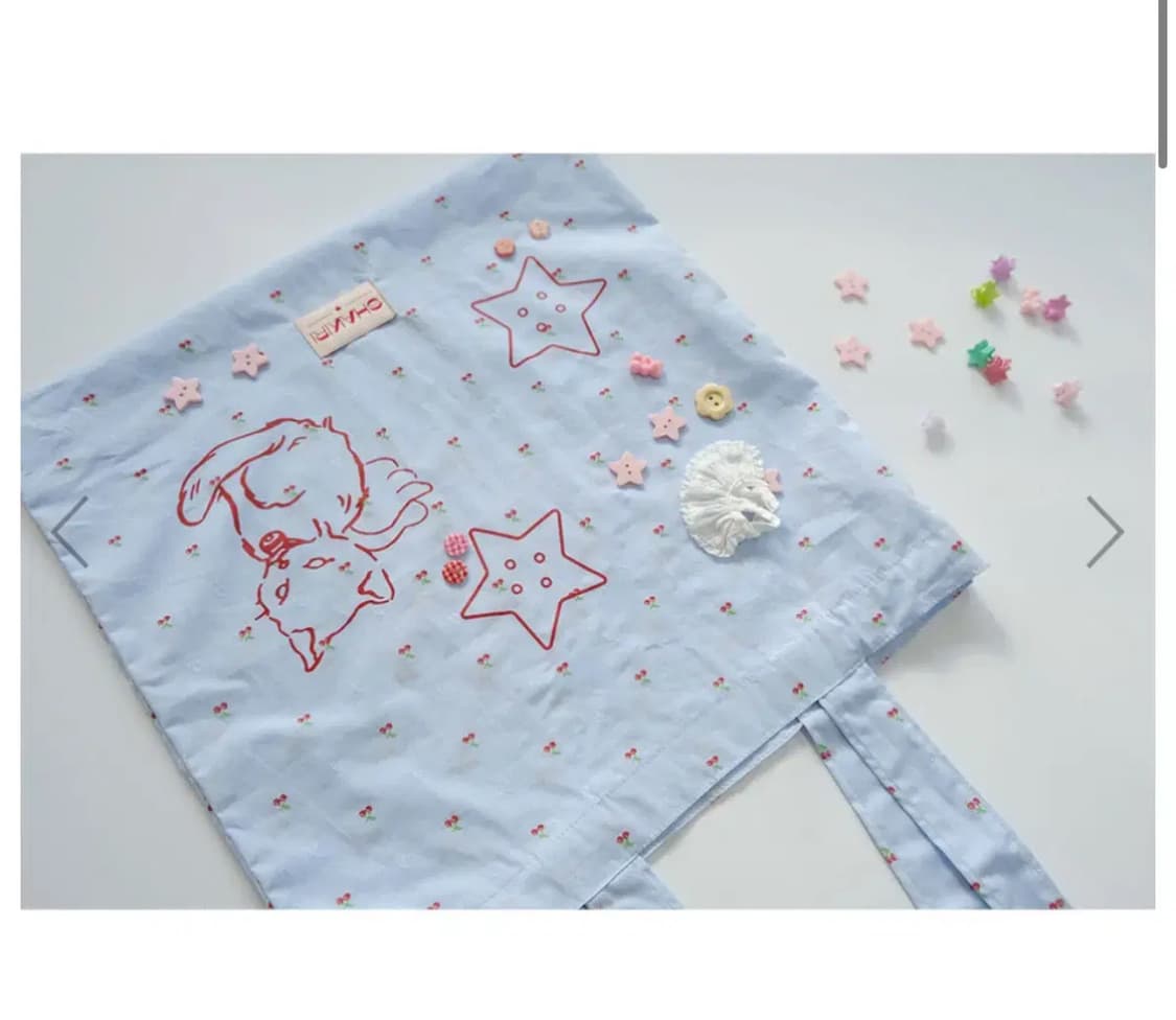 샤키리 에코백 shakiri cherry tote bag 상품이미지1