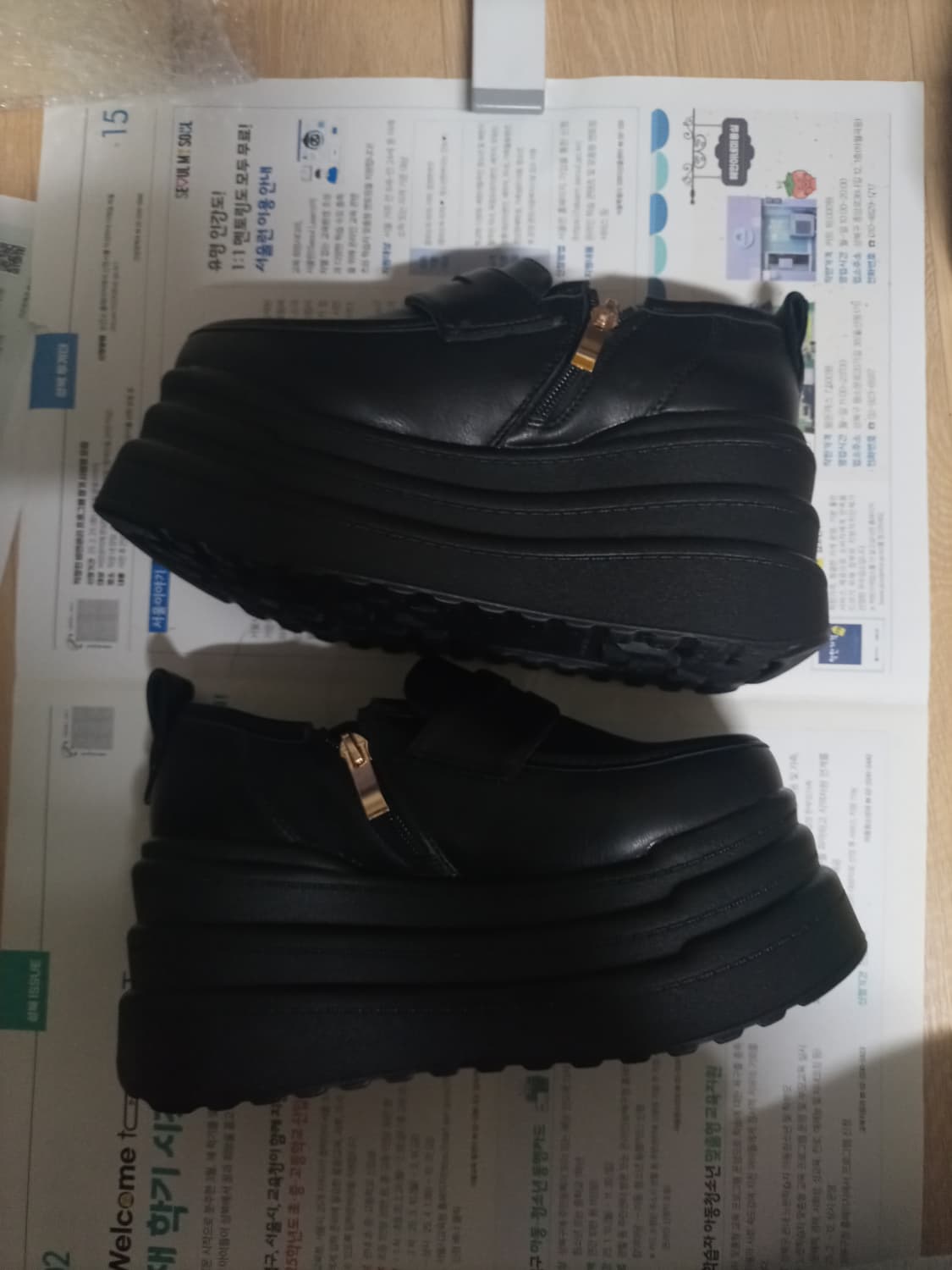 요스케 통굽키높이운동화로퍼 23.0 상품이미지8