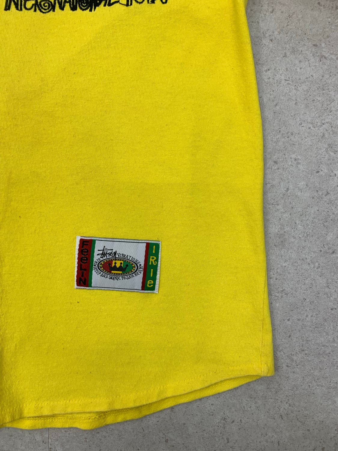 Stussy 스투시 90‘s 자메이카 베이스볼 져지 상품이미지3