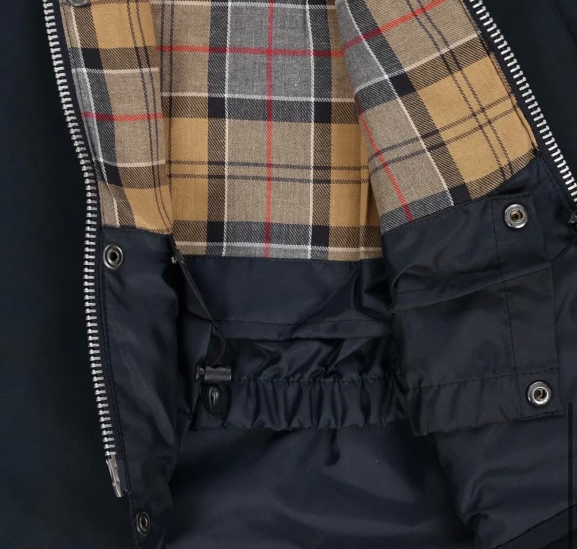 바버 빔즈 트랜스포트 38 네이비 상품이미지5