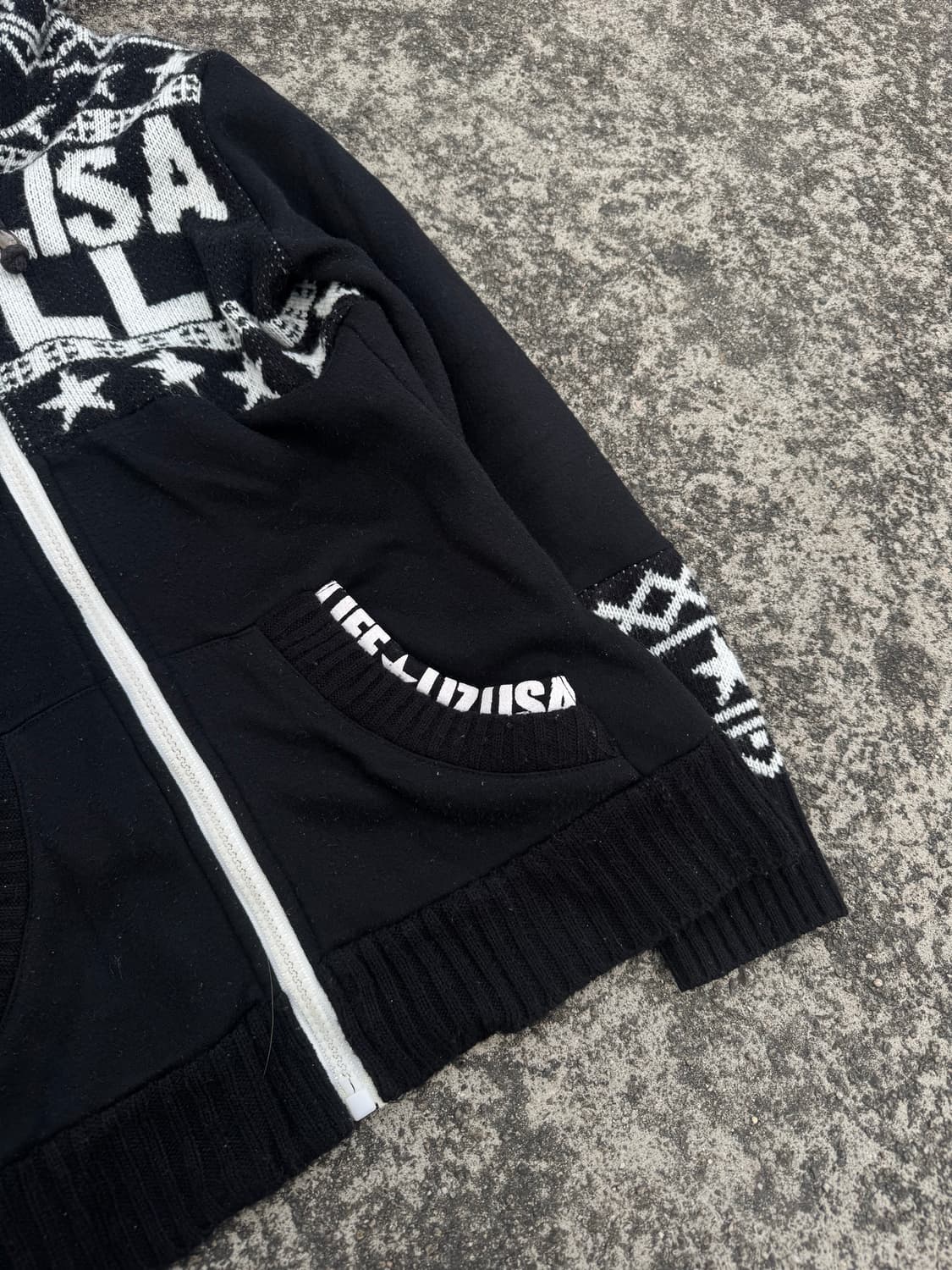 Liz Lisa Knit Zip-Up Hoodie 상품이미지3