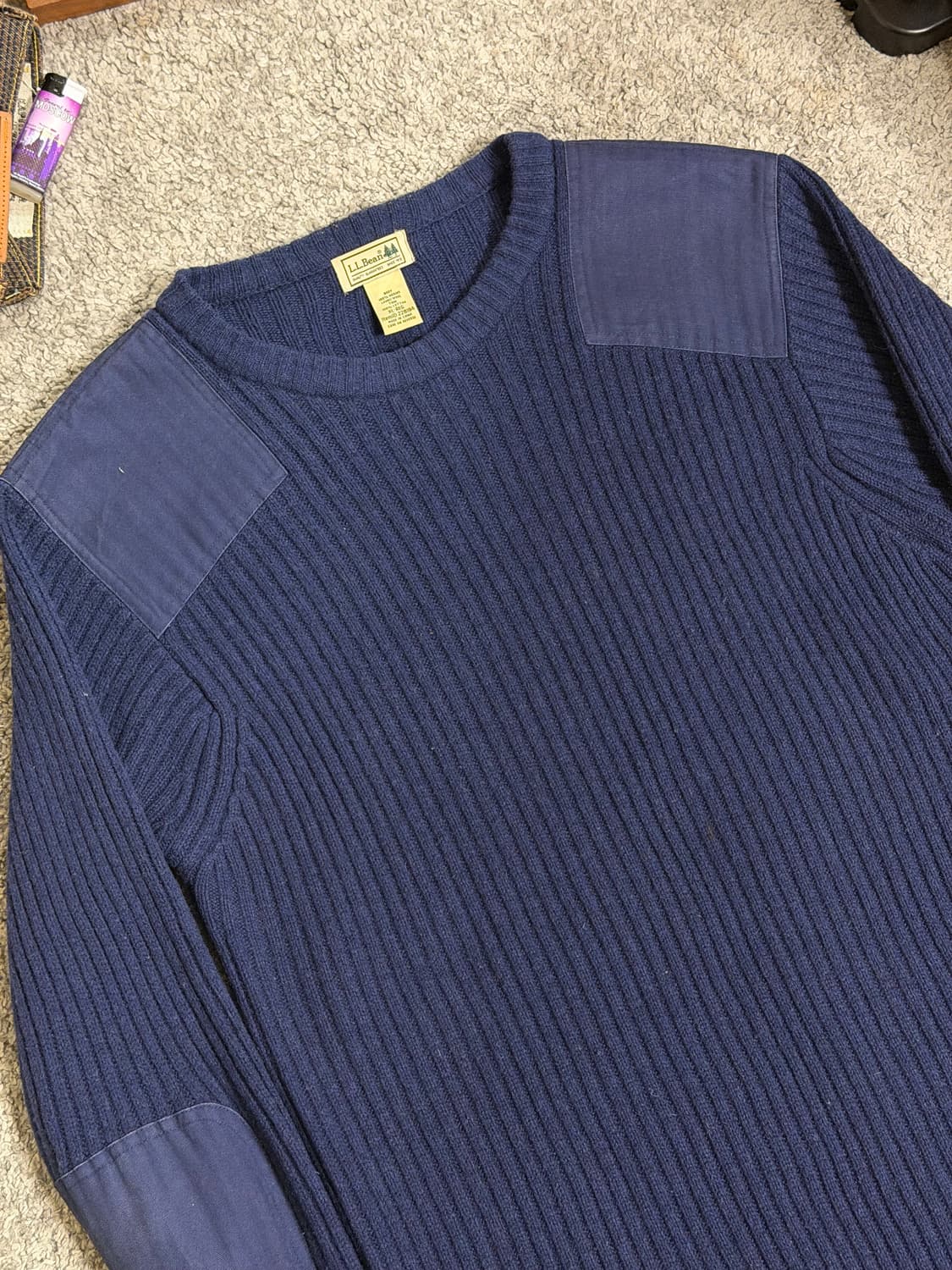 엘엘빈 메리노울 코만도 스웨터 상품이미지2