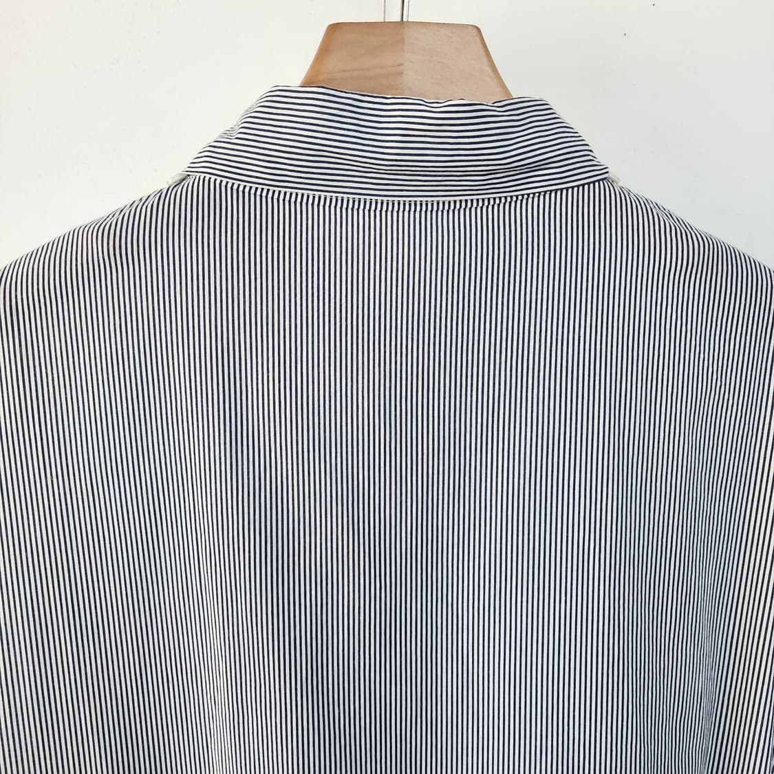 라인 스트라이프 셔츠 롱 원피스 상품이미지4