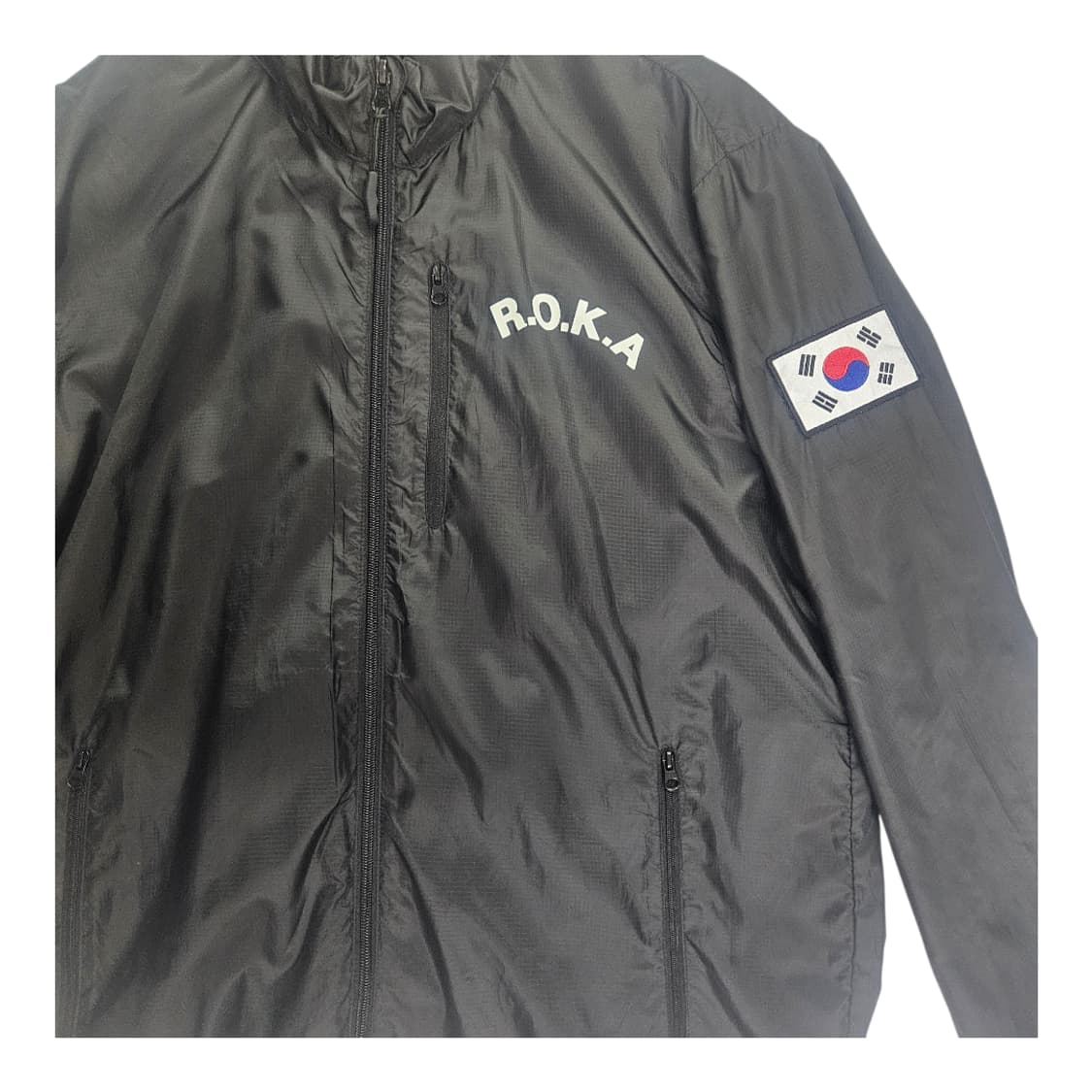 
ROKA 육군 블랙 윈드브레이커 자켓
 상품이미지4