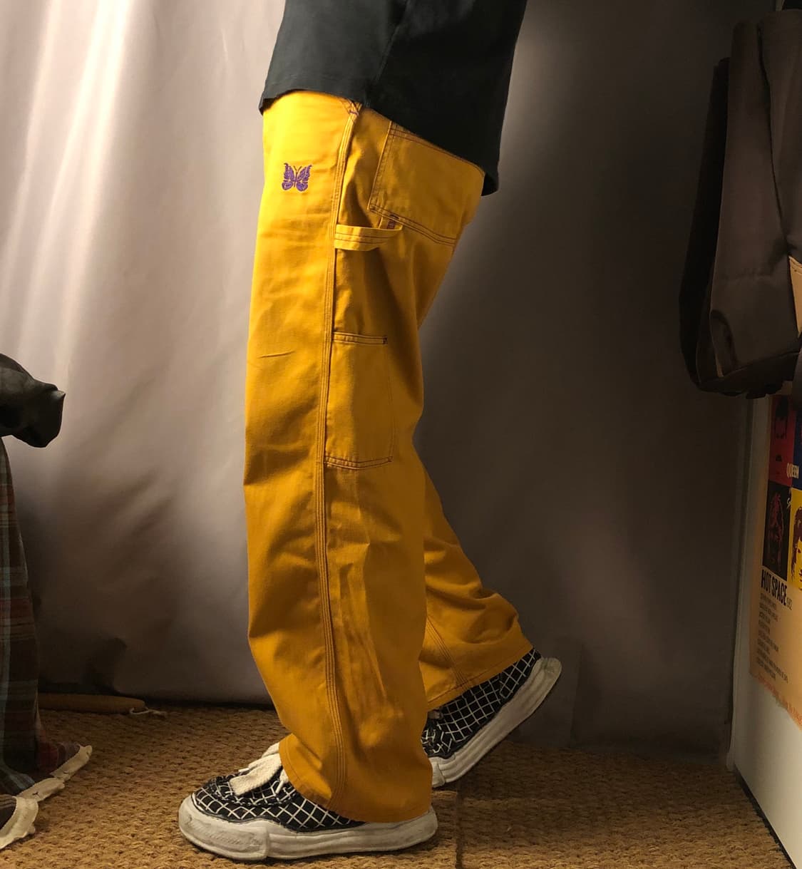 니들스 스미스 워크팬츠 오렌지 상품이미지1