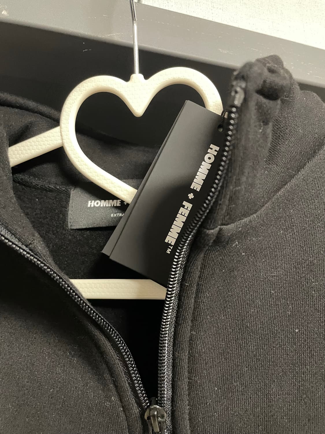 Homme femme 하프집업자켓 (기모xl 105 ) 상품이미지3