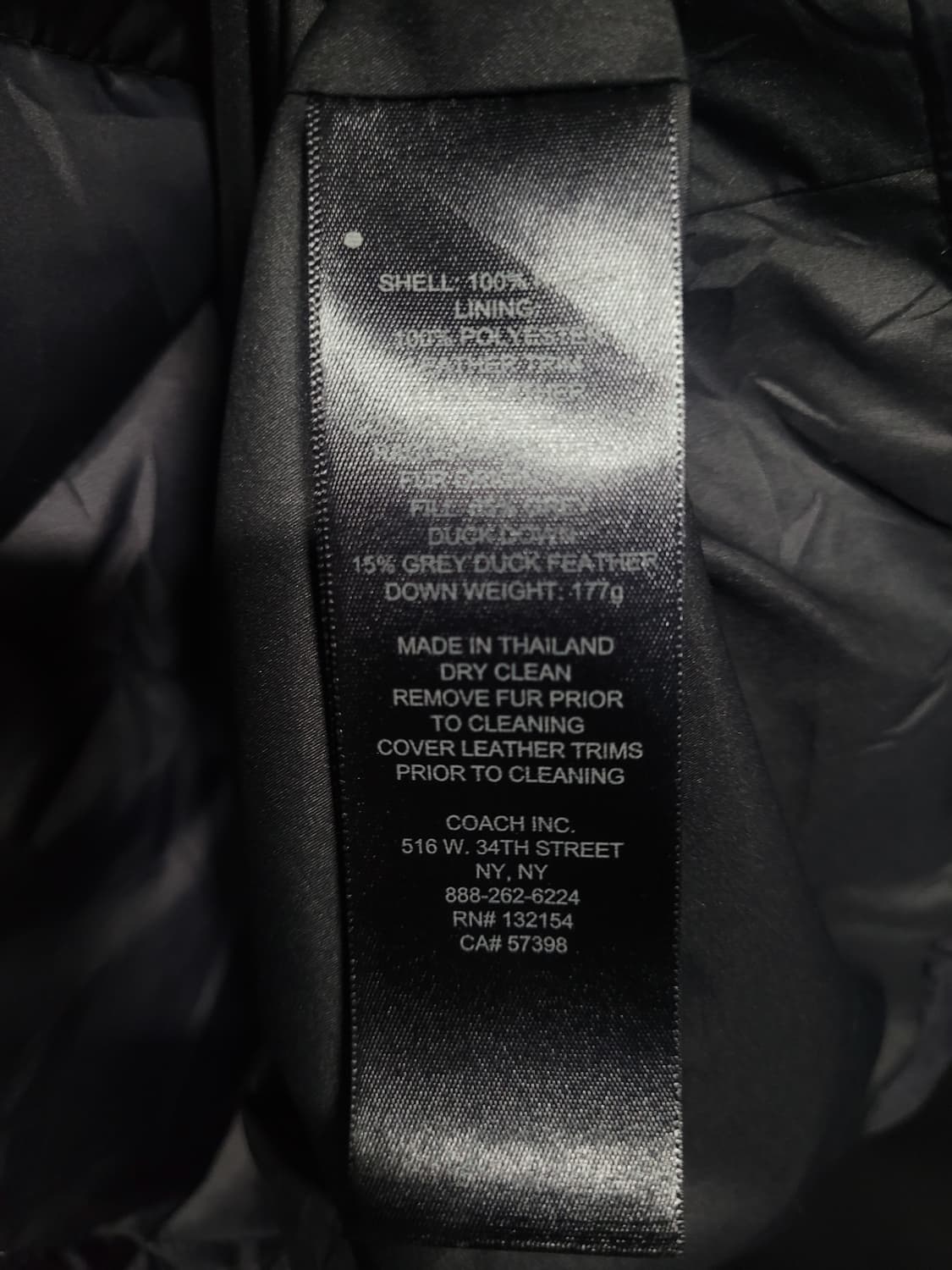 coach 코치 다운 롱패딩 상품이미지7