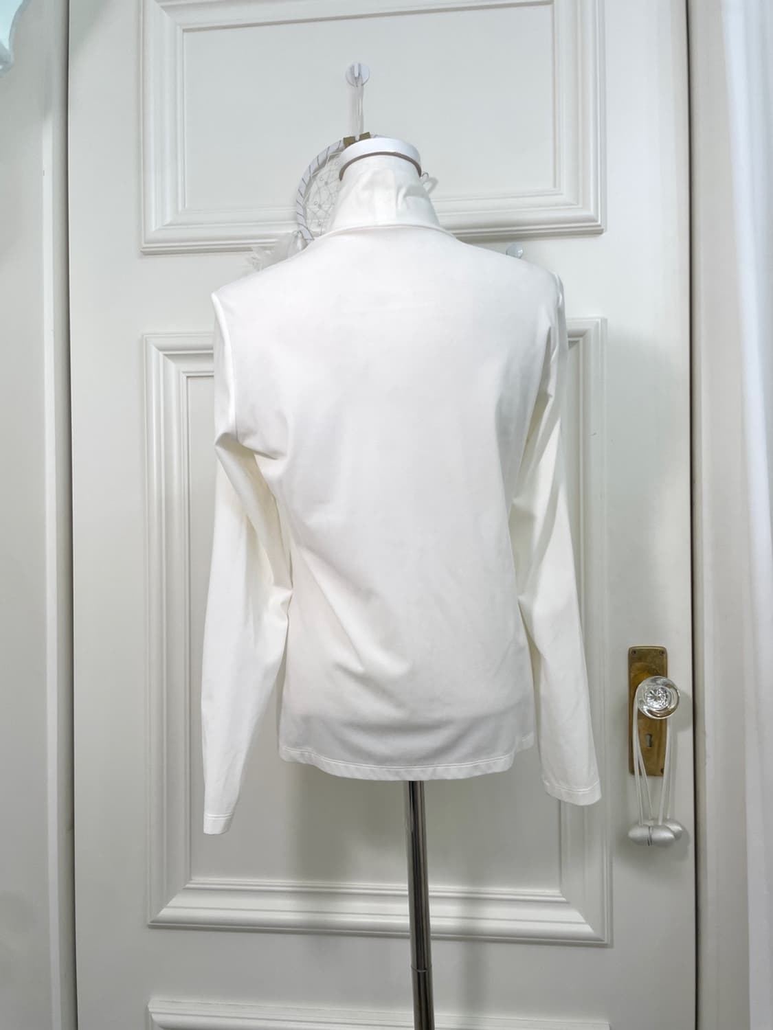 pale gray bow point mini opc&white basic 상품이미지10