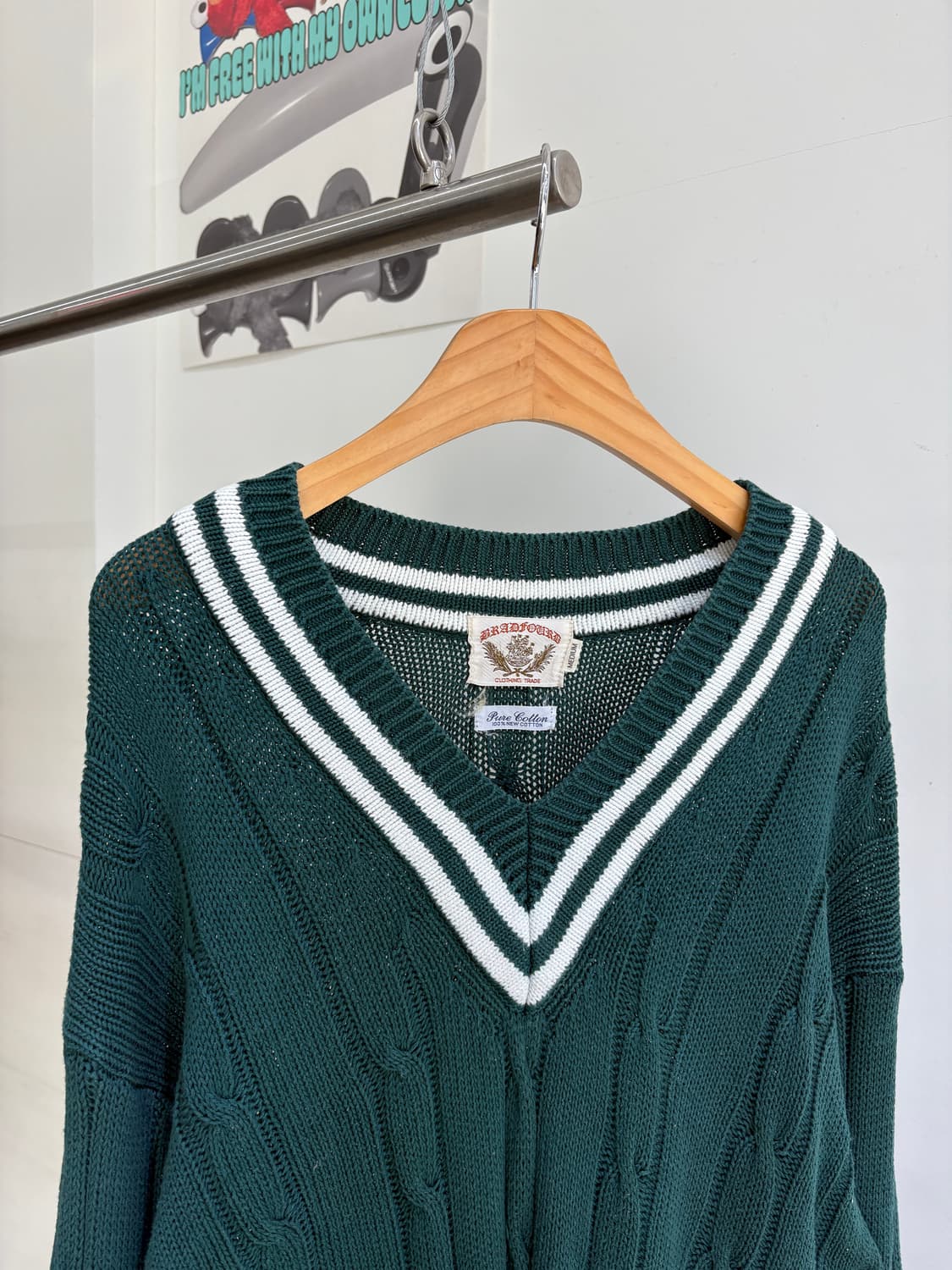 JAPANESE BRAND (Made in Japan) 브이넥 니트 상품이미지2