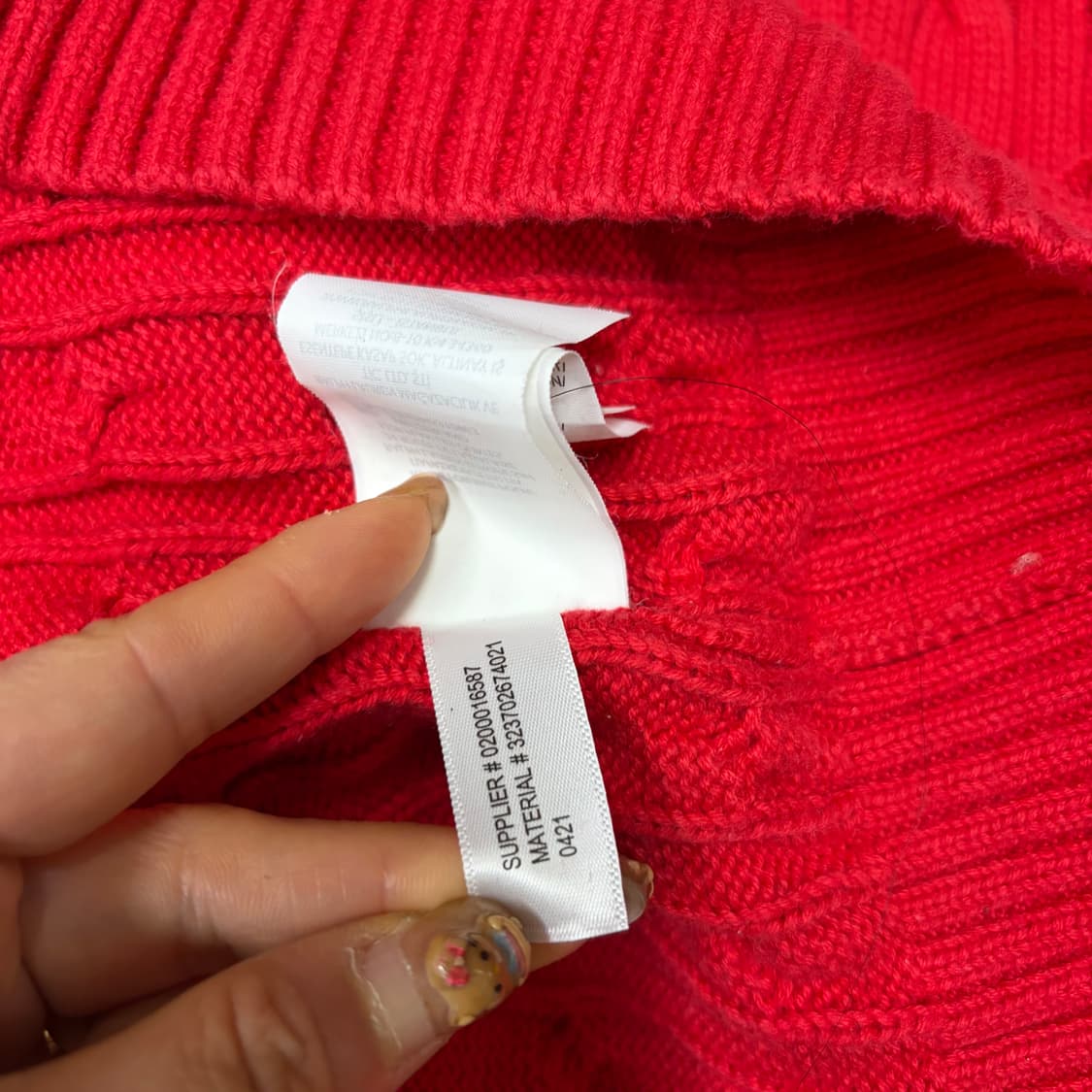 폴로 꽈배기 니트[2359] 상품이미지8