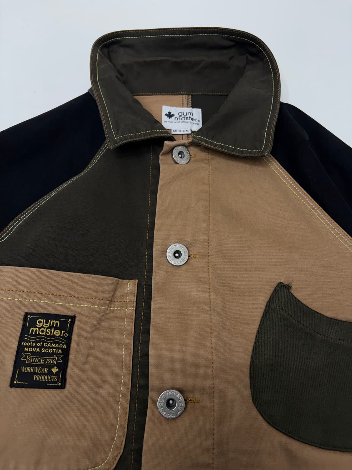 캐나다 짐 마스터 패치 워크자켓 상품이미지4