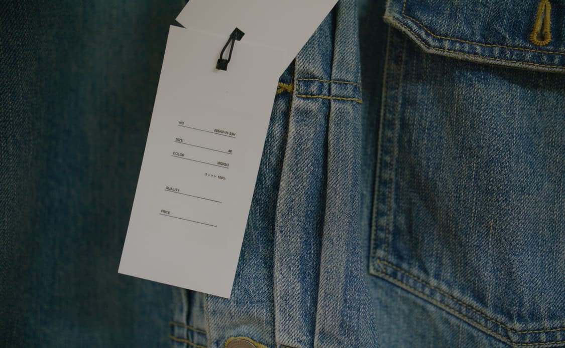 아프레쎄 데님 자켓 인디고 48 상품이미지3