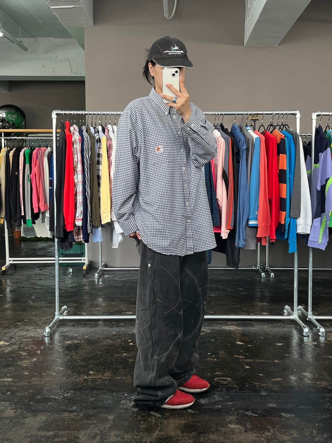 칼하트 체크 셔츠 상품이미지3