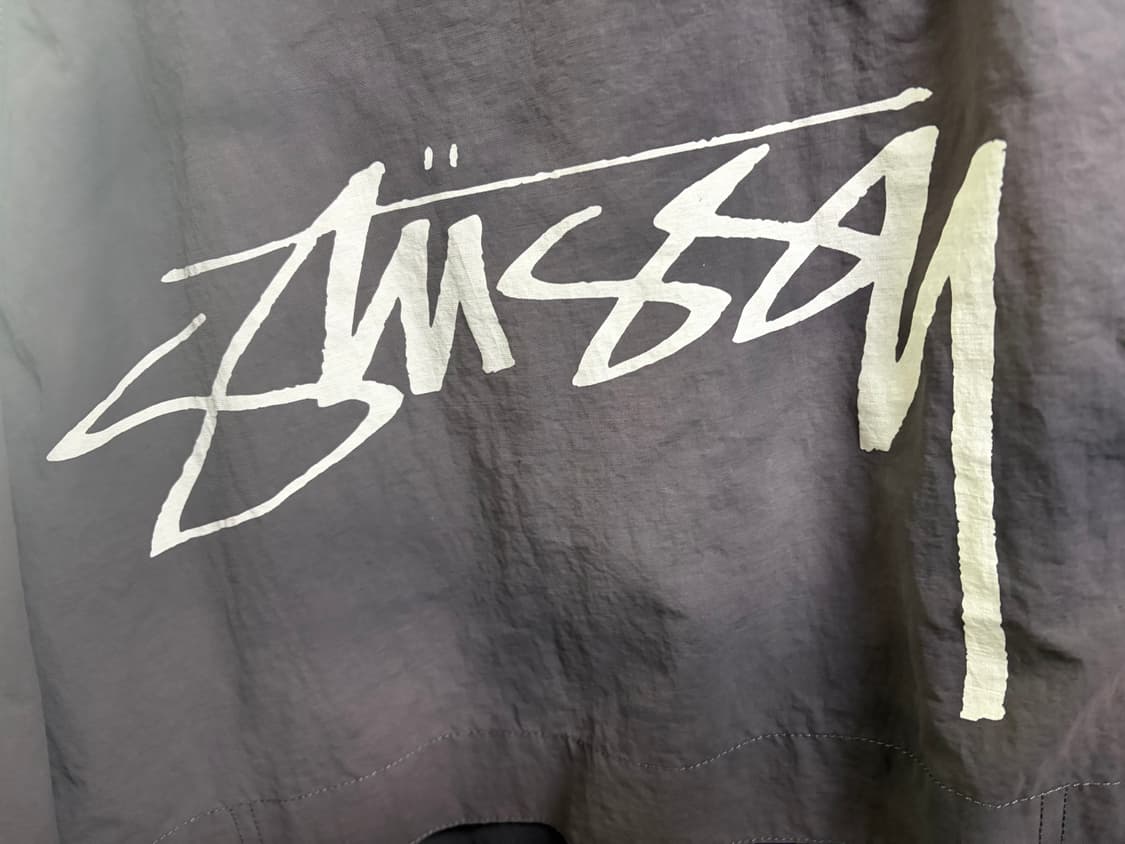 스투시 웨이브 다이 비치 쉘 자켓 블랙 xl 상품이미지6