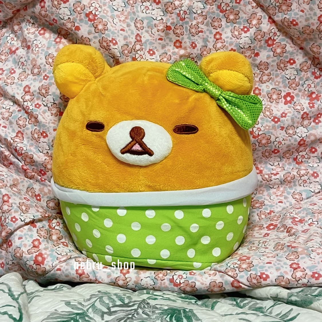 (이체시에눌) 고전 산엑스 리락쿠마 디저트 컵케익 리본 인형 상품이미지1