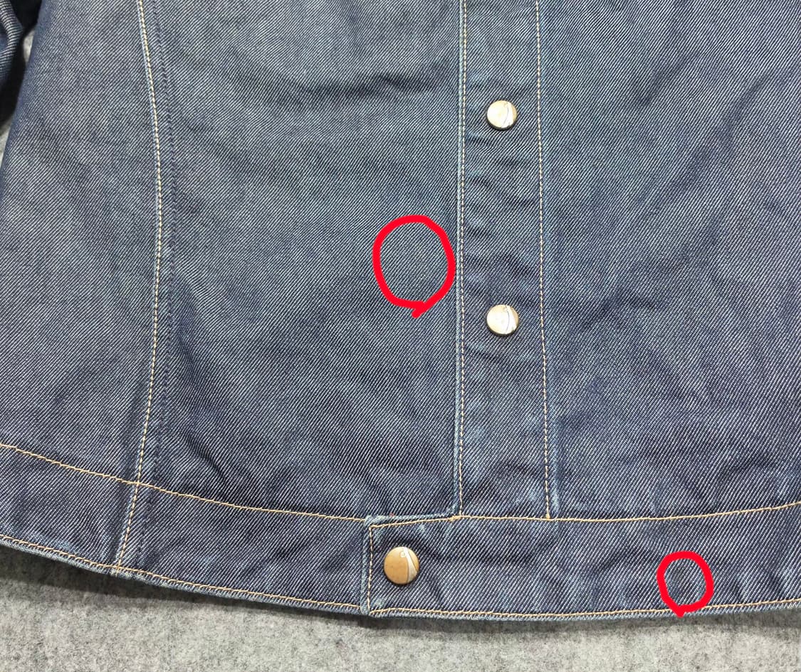 리바이스 00s 엔지니어드 진 2nd 타입 데님 자켓 L 상품이미지8