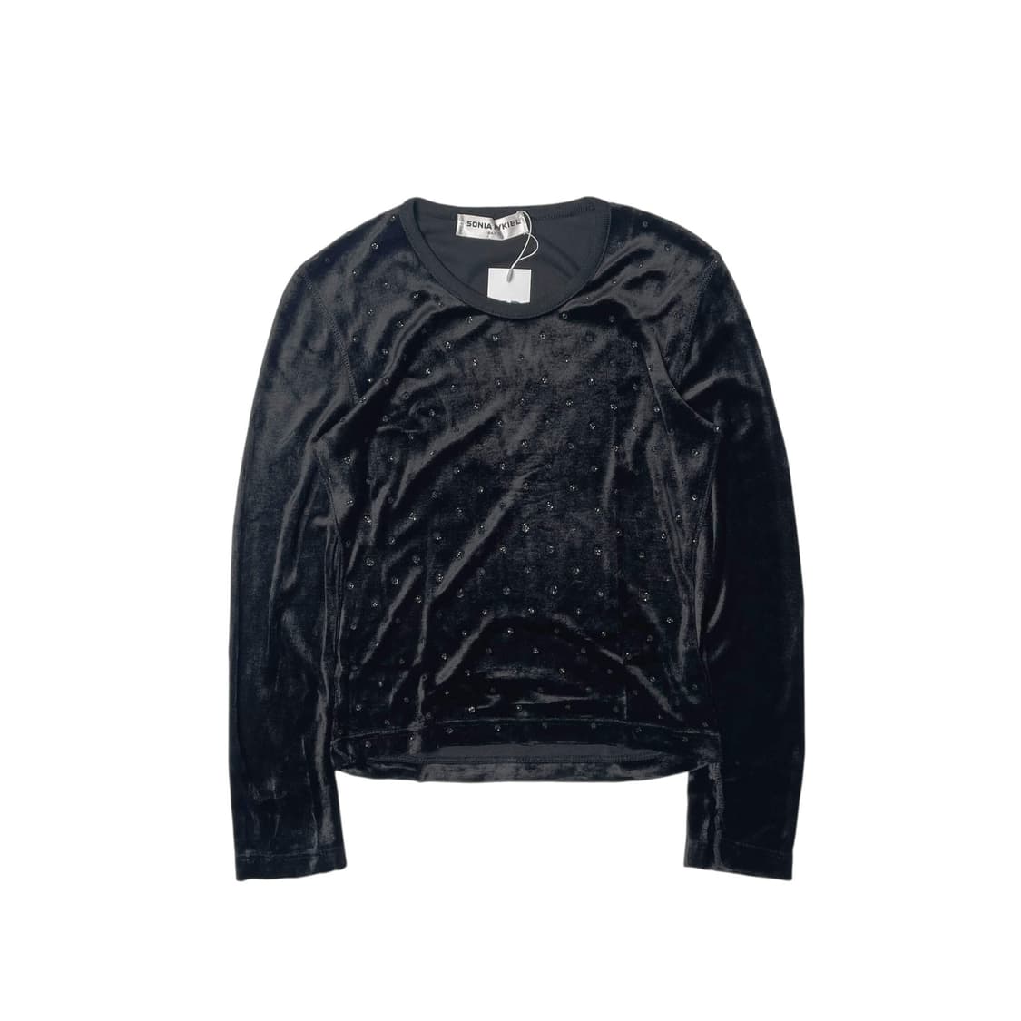 Sonia rykiel 벨벳 비즈 롱슬리브 (france made) 상품이미지1