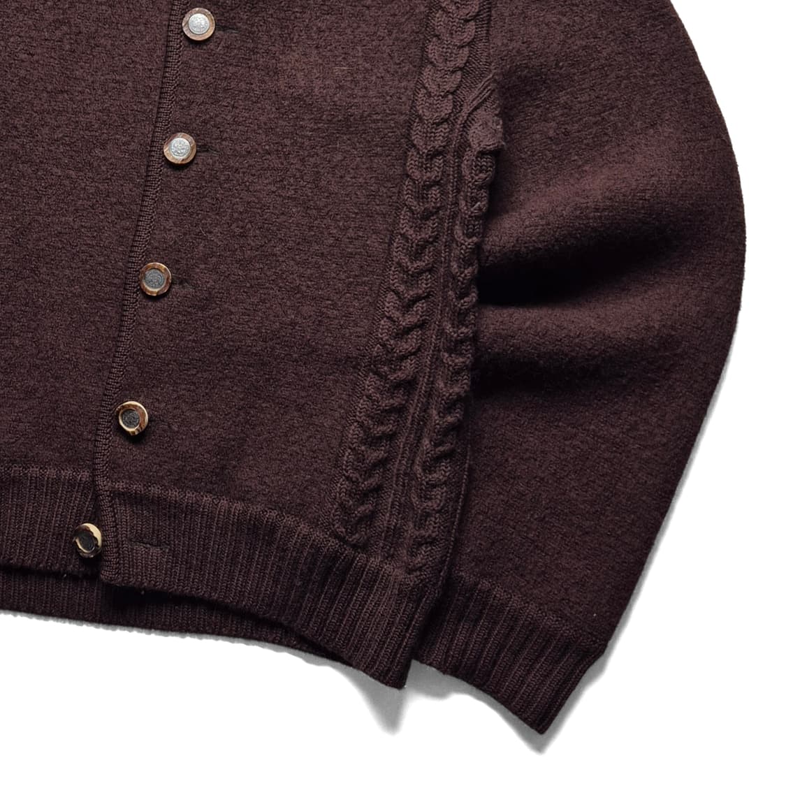 [S] 빈티지 케이블 버튼 가디건 상품이미지4
