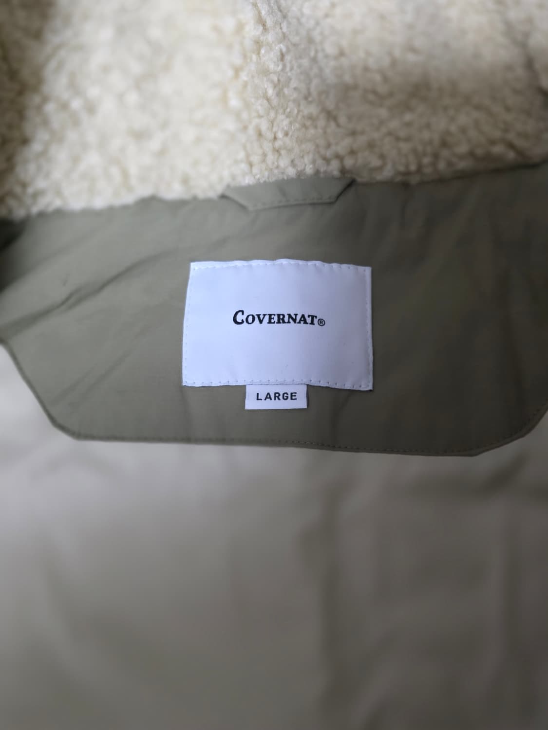 커버낫 양털 후리스 플리스 자켓 L 🎅 (남녀공용) 상품이미지3