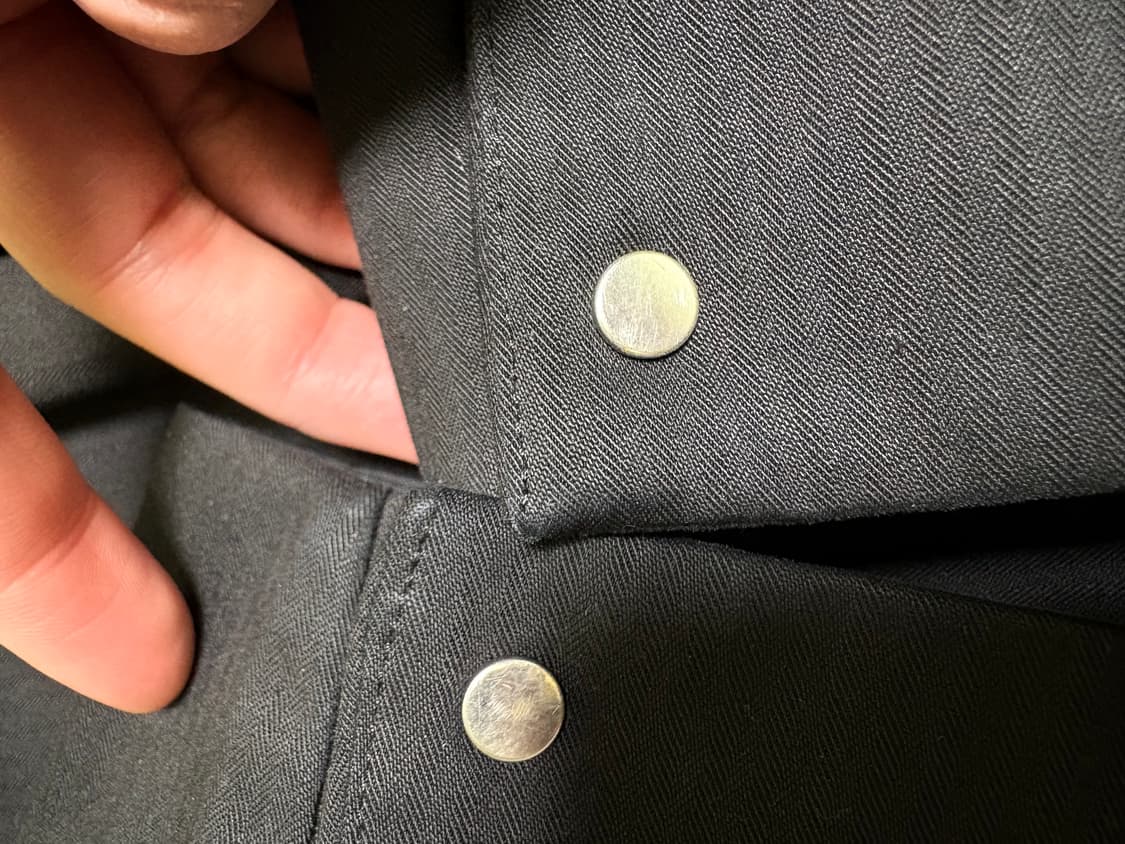 포스트아카이브팩션 케이브 자켓 블랙 M 상품이미지6