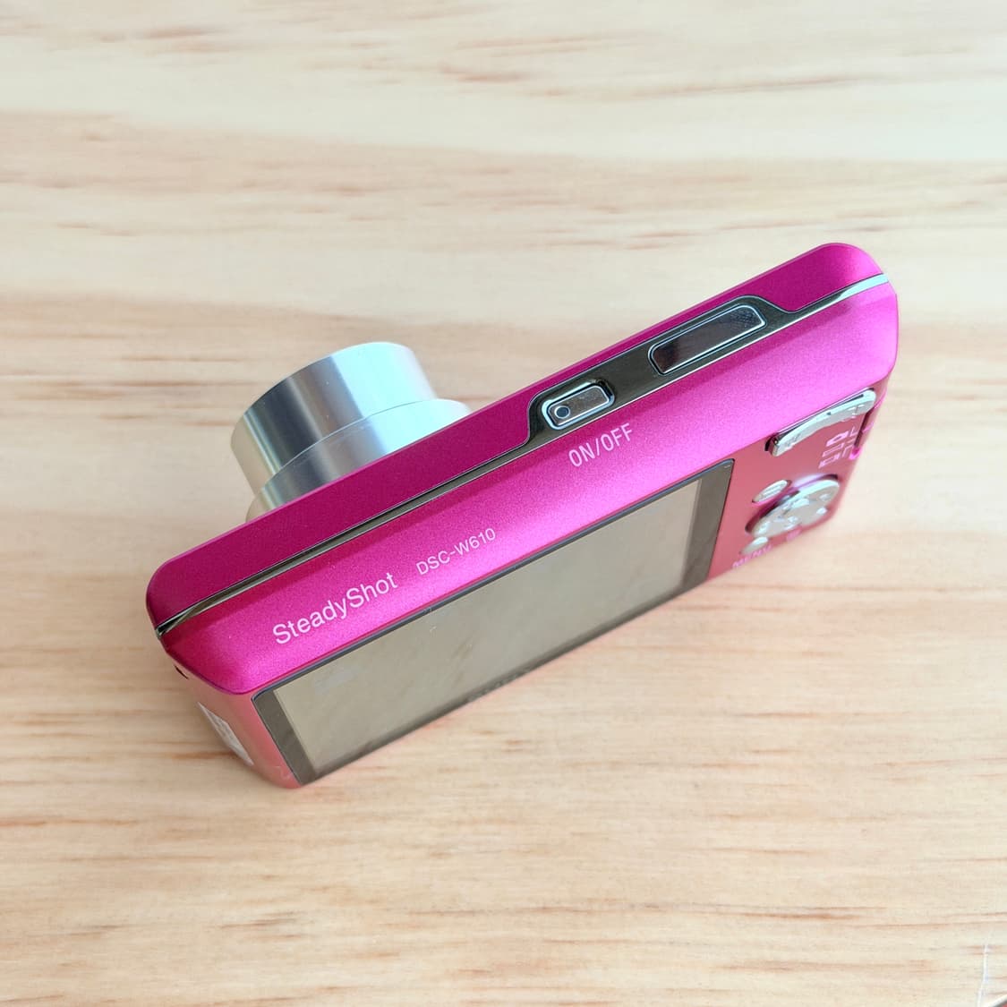 상태 굿👍소니 사이버 샷 DSC-W610 핫핑크 디카 ⭐ 상품이미지4