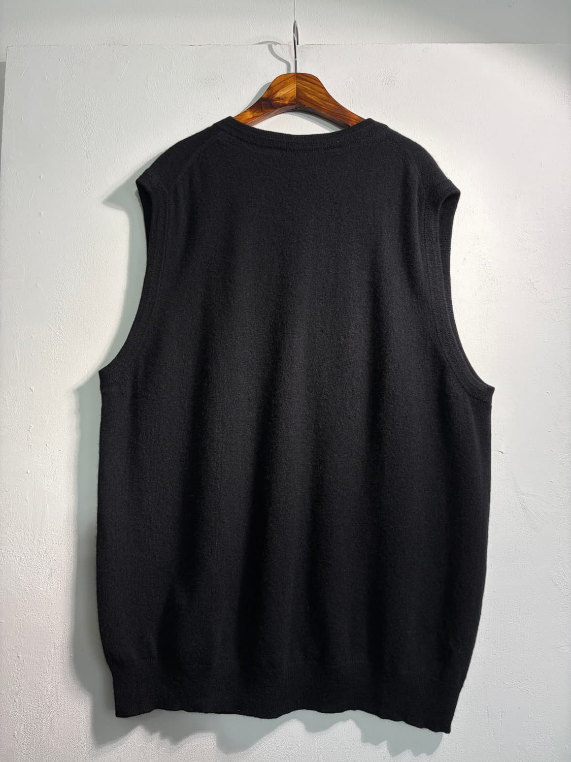 만원샵) Cashmere 100% 니트 베스트 XL C357 상품이미지2