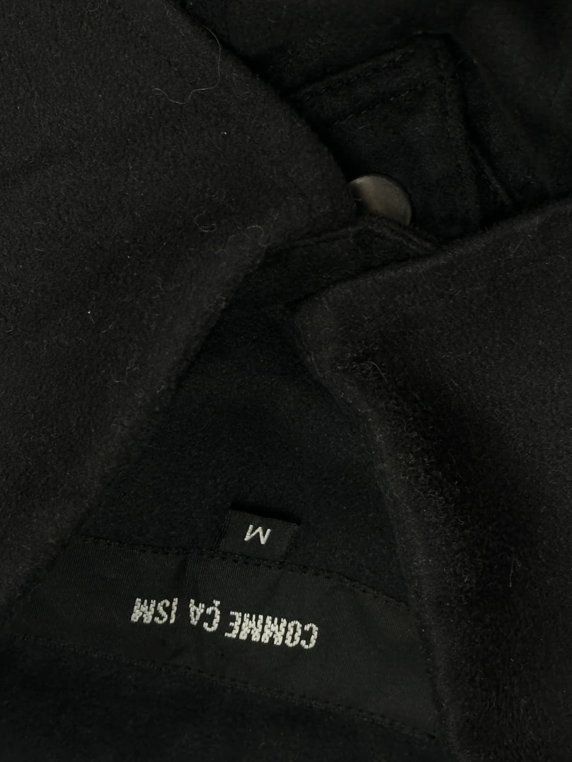 Comme ca lsm 블랙 보헤미안 펑크 락시크 스웨이드 은장 셔츠 상품이미지4