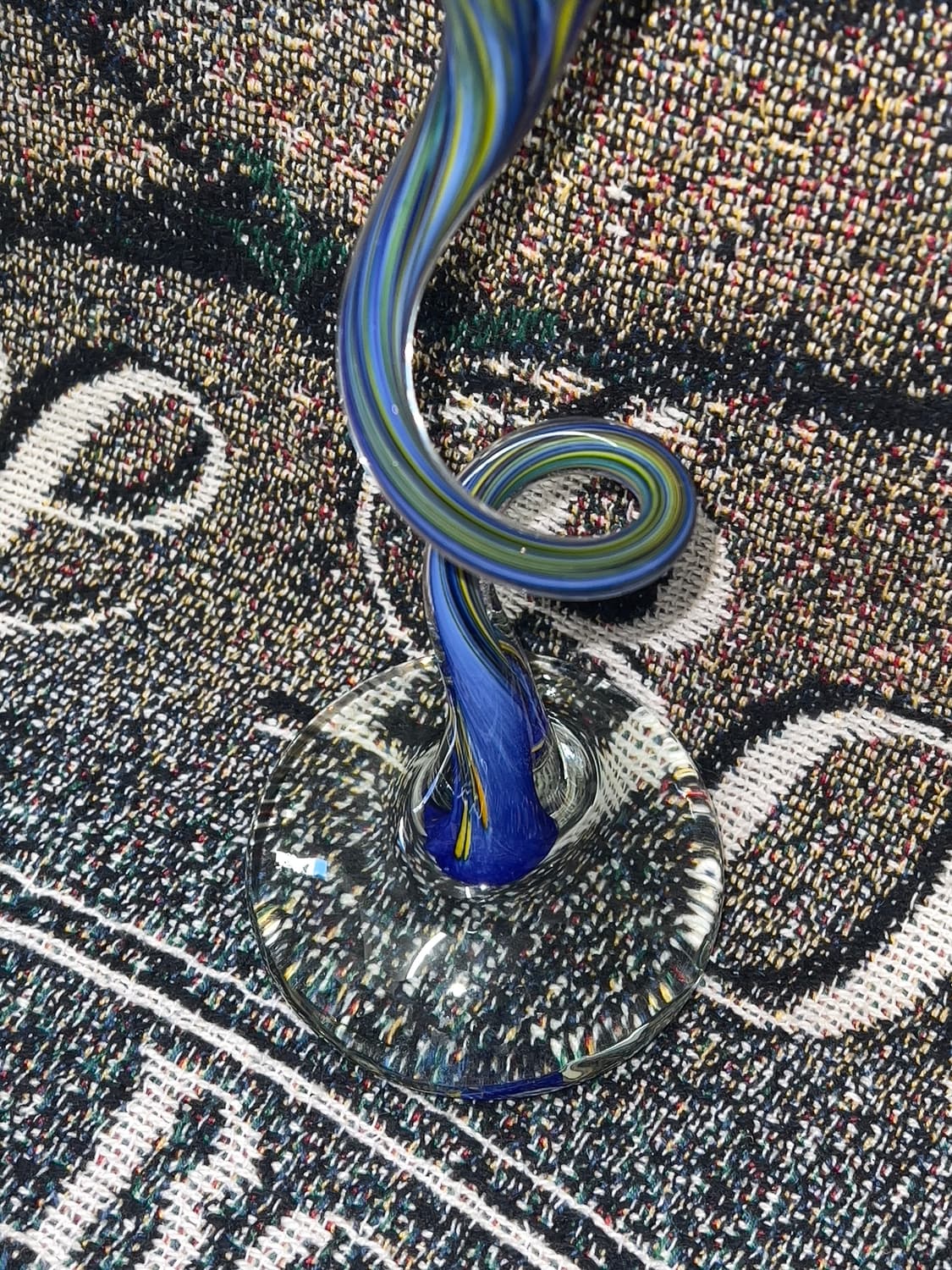 VTG Murano Hand Blown Twist vase 상품이미지5