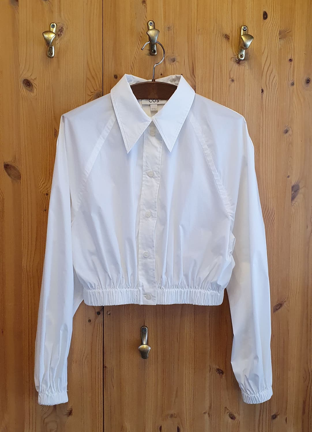 55/66.COS 크롭 웨이스트 셔츠자켓 상품이미지2