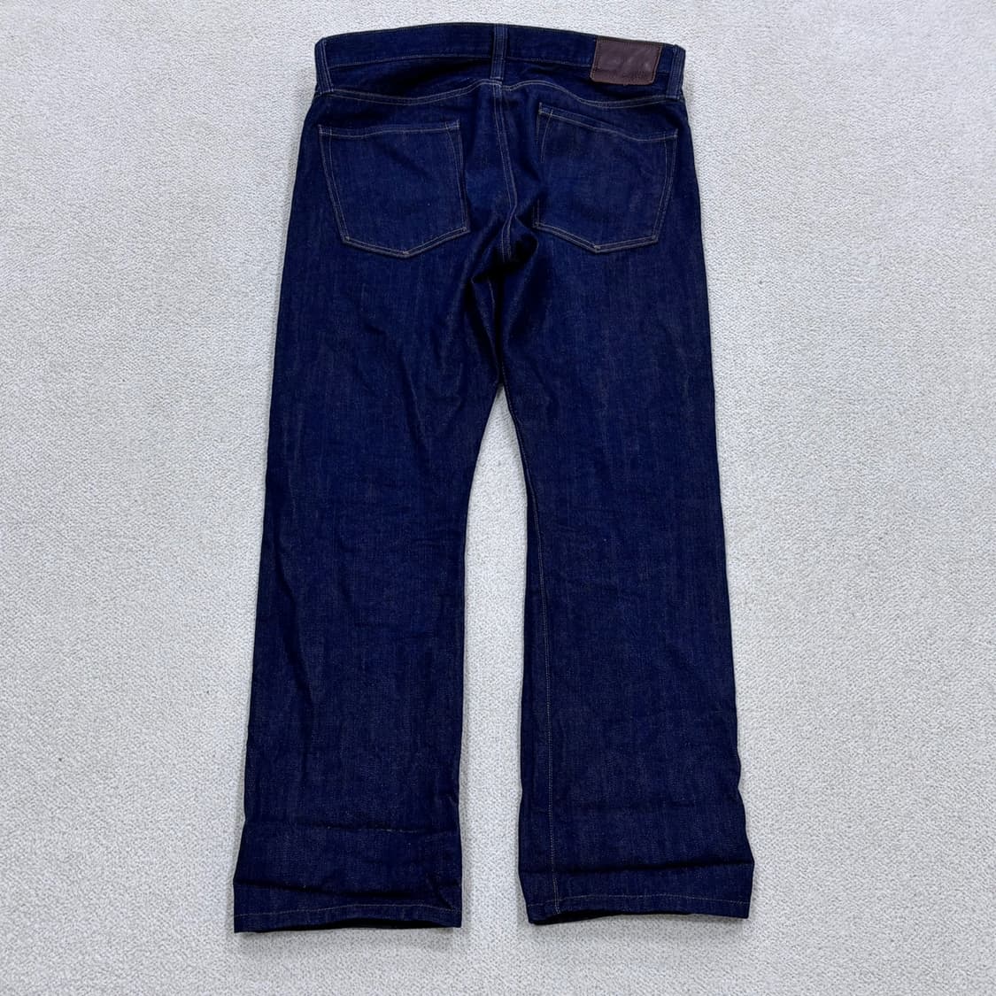 34 빈티지 진청 스트레이트 데님 팬츠 0415E 상품이미지2