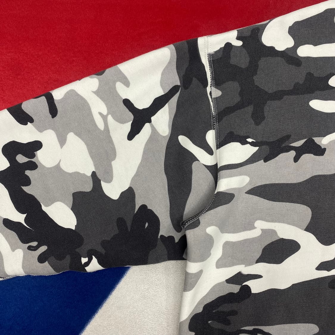 나이키 스우시 카모 맨투맨 L 상품이미지4