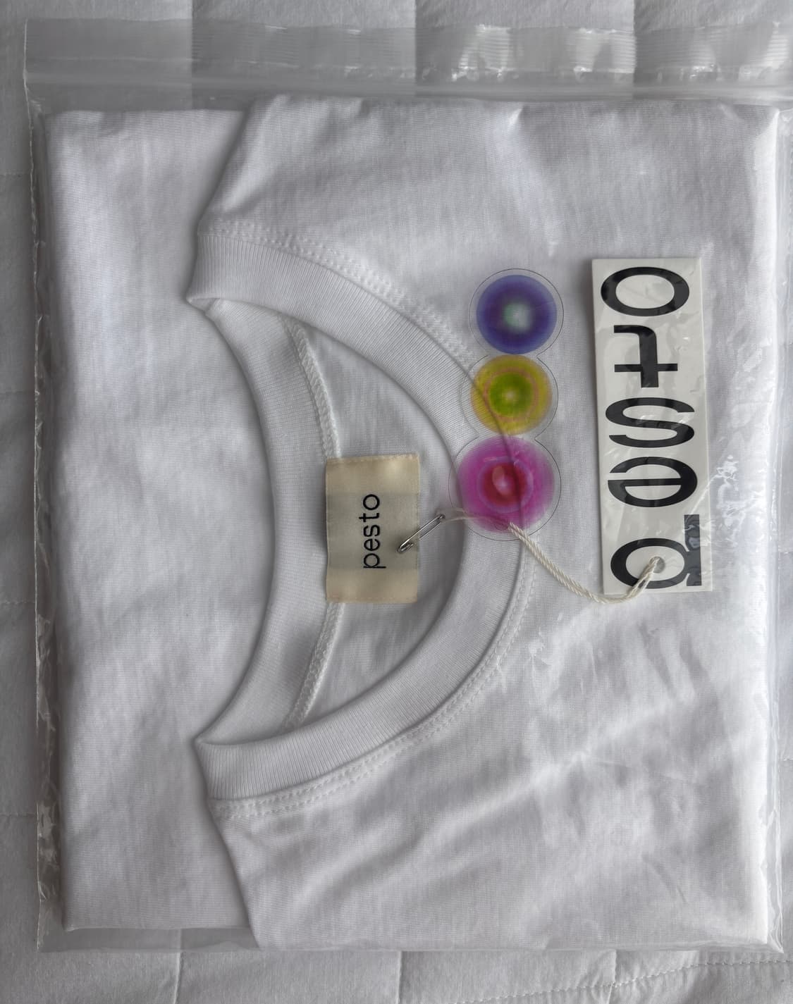 페스토 패치워크 반팔티 새상품 택포 상품이미지3