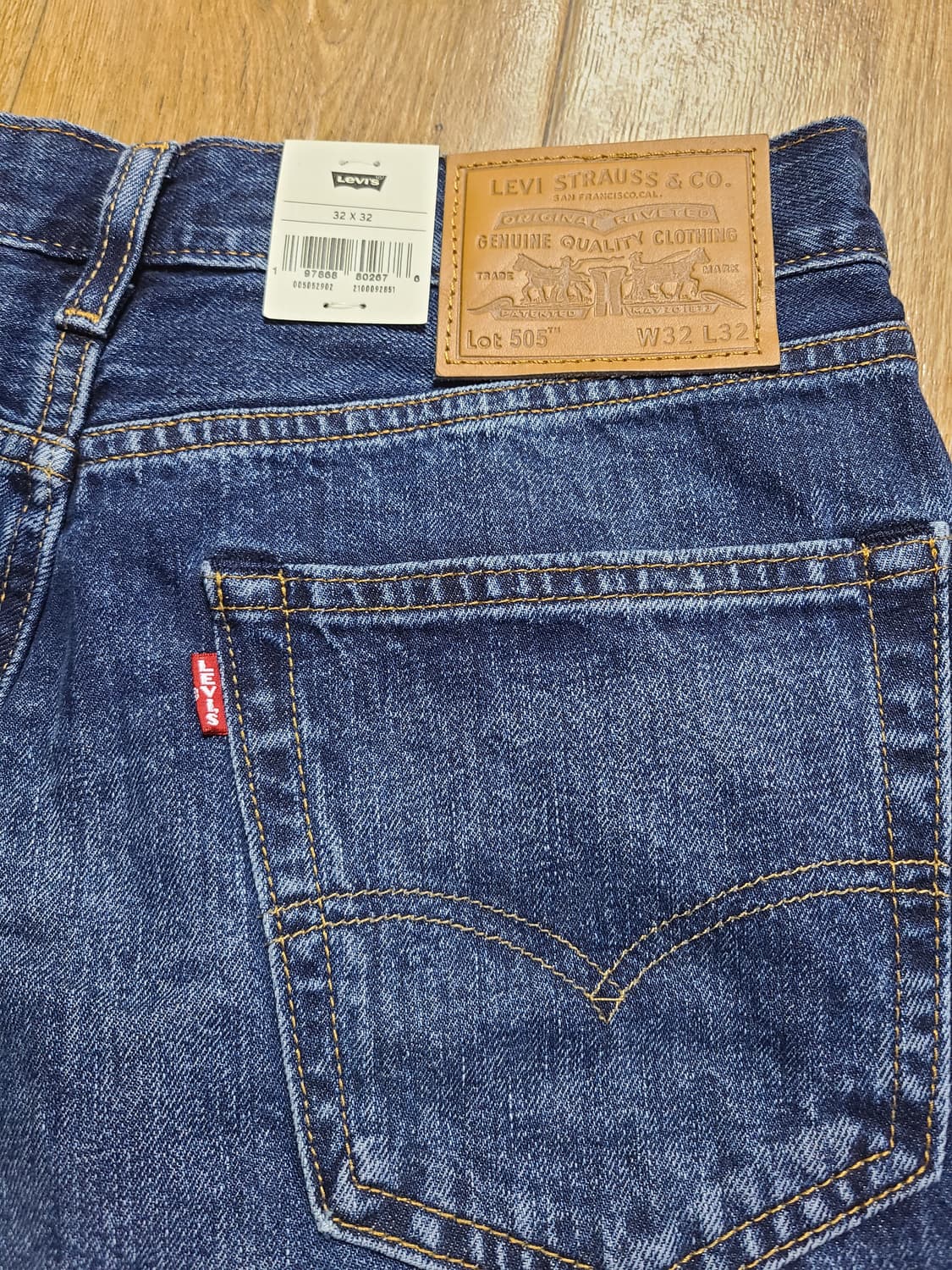 리바이스 505 셀비지 데님 (00505-2092) 상품이미지6