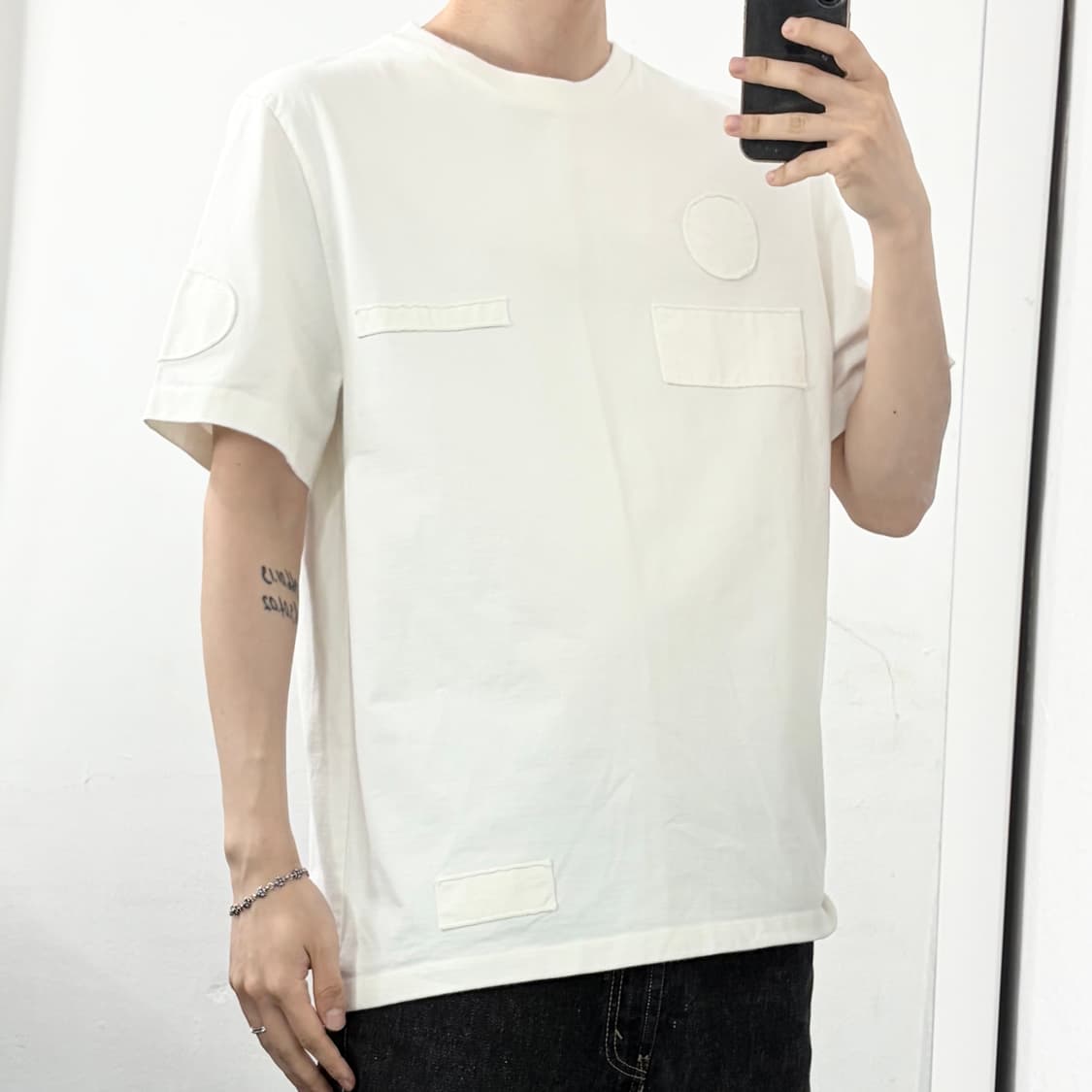 알렉산더왕 패치워크 반팔 티셔츠 상품이미지3